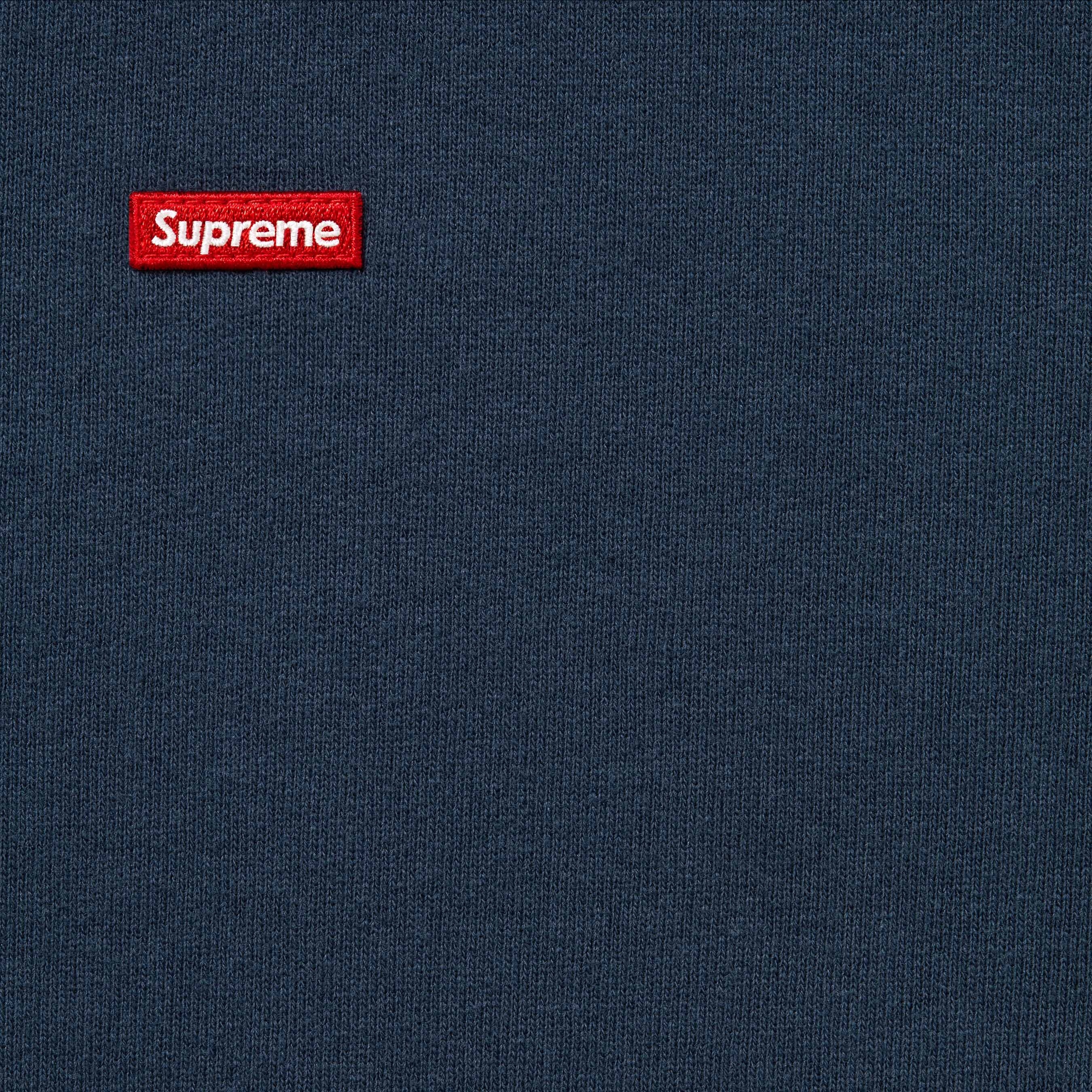 Small Box Zip Up Hooded Sweatshirt view 8